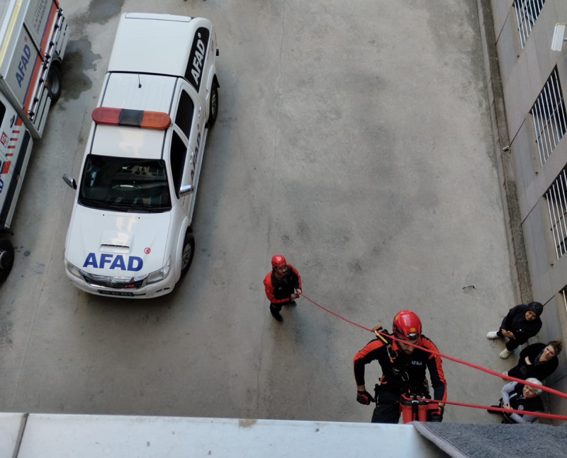 Hastanede KBRN ve Tahliye Tatbikatı